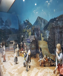 50년대 마을 재현 이미지